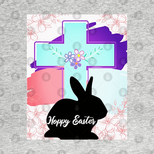 Hoppy Easter Cross by FamilyCurios